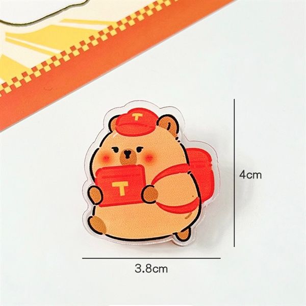 Kẹp giấy Capybara mini 