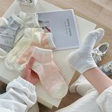  Tất Xieohesi gân hoạ tiết 