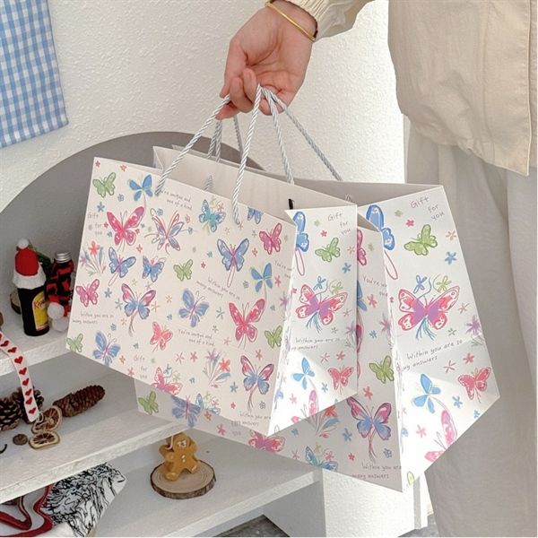  Túi quà bướm nhí màu sắc 