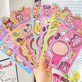  Sticker ghép bộ phận nhân vật 