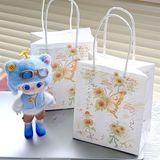  Túi quà quai giấy bướm hoa hướng dương 