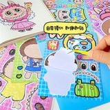  Sticker ghép bộ phận nhân vật 