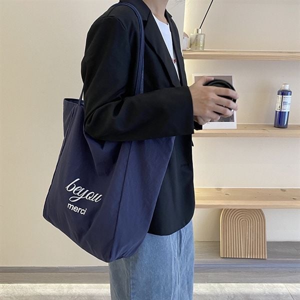  Túi tote 2 mặt BeYou Merci cún xúc xích 