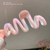  Kẹp càng cua ombre loang hồng 