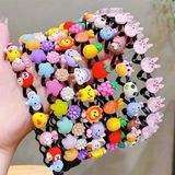  Bờm đính charm hình dễ thương 