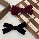  Kẹp/dây nơ kép nhung 