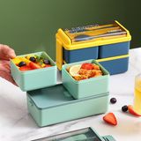  Hộp cơm 2 tầng Lunch box 1400ml 