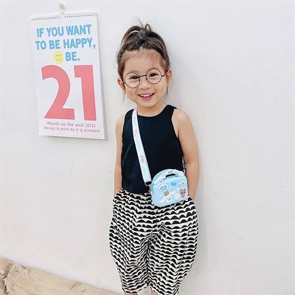  Túi silicon vuông mini Cinnamoroll 11x8cm 