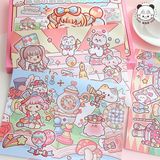  Box sticker Telado 15 tờ Cat Theater 