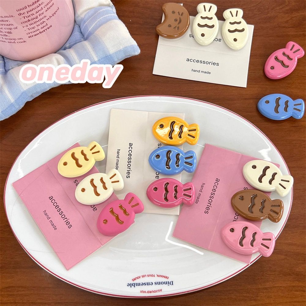  Kẹp tóc cá béo màu sắc 3c 