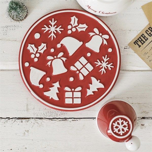  Set đồ sứ 3 chi tiết Giáng Sinh 