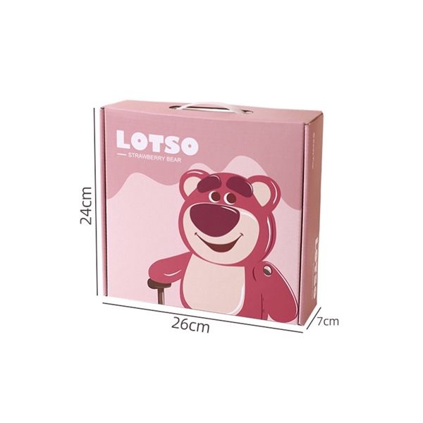  Set 4 bát gấu Lotso + hộp 