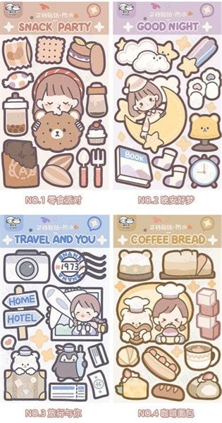  Sticker big size 20cm chống nước 