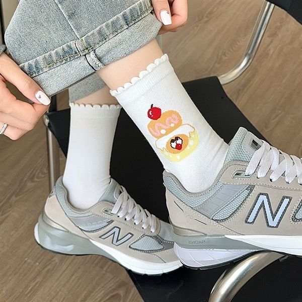  Tất DMS cao cổ hình dễ thương 