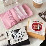  Túi vải mini quai chun 11cm 