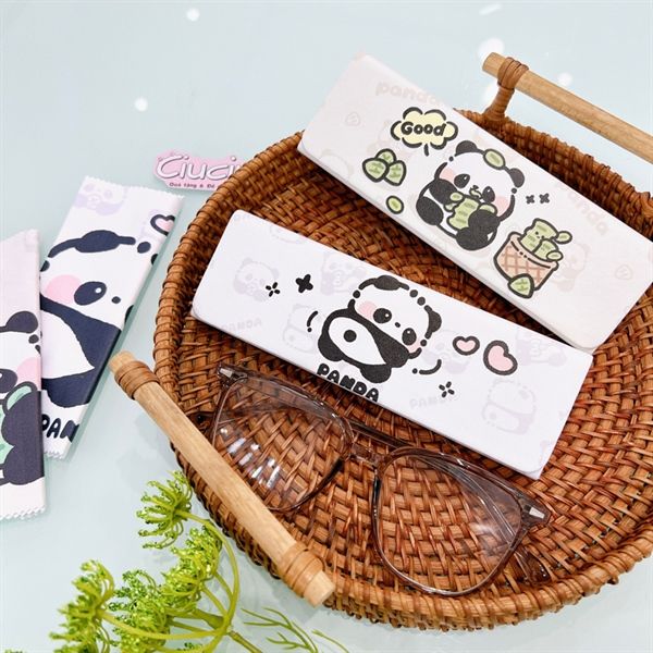  Hộp kính+lau kính panda 