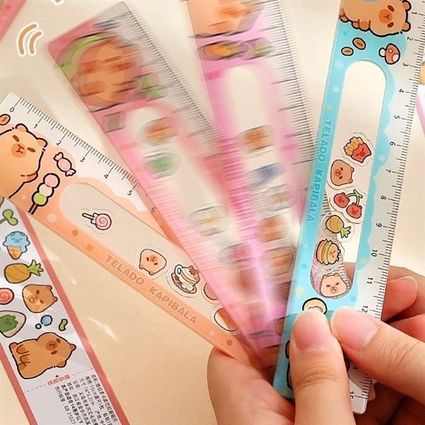  Thước kẻ lắc hình Capybara Telado 