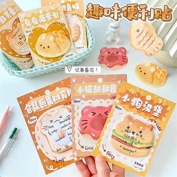  Giấy nhớ đồ ăn 30 tờ 