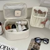  Túi đựng mỹ phẩm Cún ôm teddy 24x18x10 