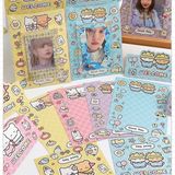  Giấy bìa cứng DIY Telado kẻ trám 10x14cm 20 tờ 