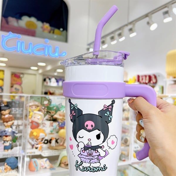  Cốc giữ nhiệt big size Kuromi 1200ml 