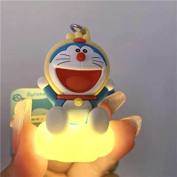  Móc khoá đèn Doraemon cosplay 