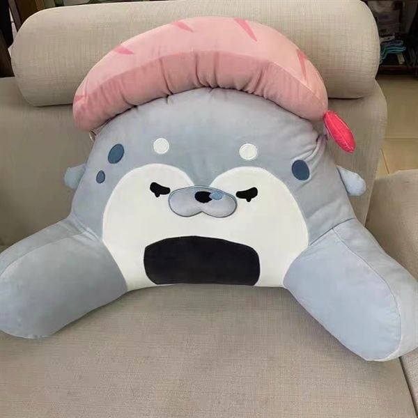  Đệm dựa lưng rái cá sushi 60x40cm 