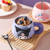  Cốc sứ Sanrio charm 3D 500ml 