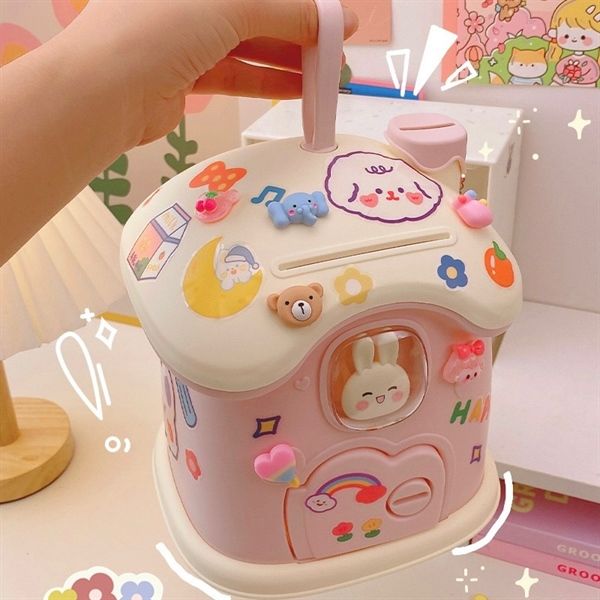  Ống tiết kiệm ngôi nhà thỏ 