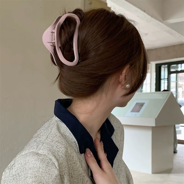  Kẹp càng cua Barrette LaFrance bầu dục uốn 