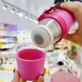  Bình giữ nhiệt quai silicon hình Lotso 500ml 