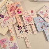  Gương vuông cầm tay 15x9cm 