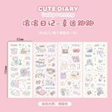  Sticker Cute Diary 
