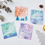  Thiệp Giáng Sinh gập đơn giản các mẫu 