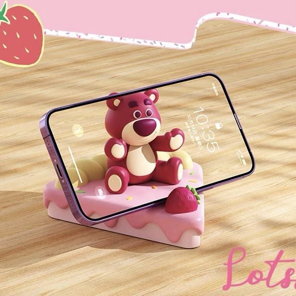  Kê điện thoại Lotso bánh kem 