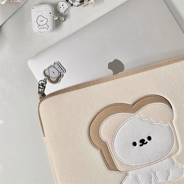  Túi laptop cún bánh gối 