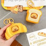  Móc khoá Capybara bóp bánh 
