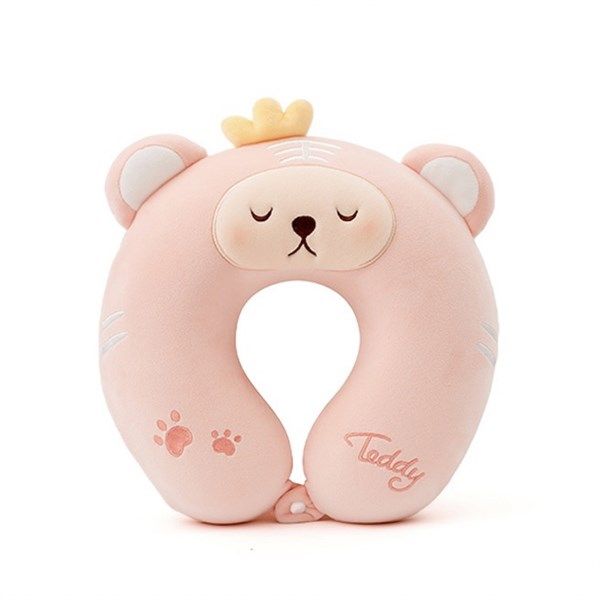  Gối cổ Teddy hồng 
