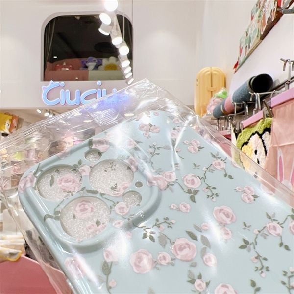  Ốp hoa vintage Pink Rose 