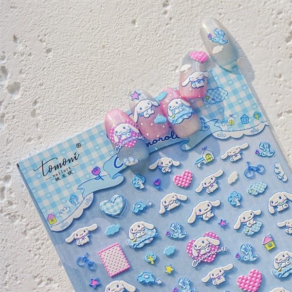  Sticker dán móng Tomoni Sanrio 