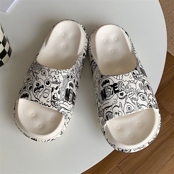  Dép hình vẽ monster 