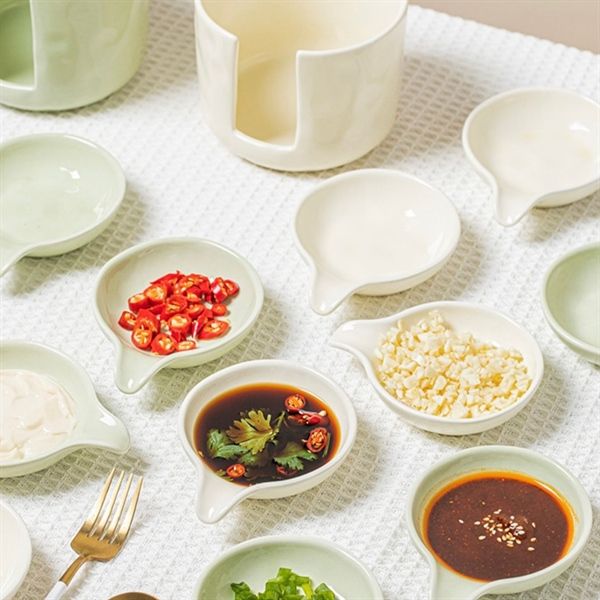  Khay gia vị có miệng rót 