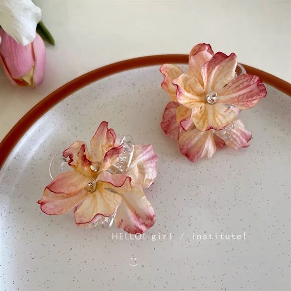  Kẹp càng cua hoa cánh mỏng mini 