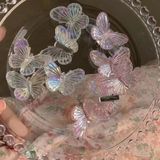  Kẹp tóc bướm trong ánh nhũ 