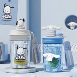  Bình sanrio nhựa trong 520ml 