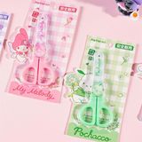  Kéo Sanrio + bọc đầu đính charm 