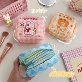  Túi vuông kéo khoá + dây vải 