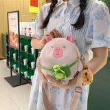  Túi Capybara túi rùa + móc khoá bông 