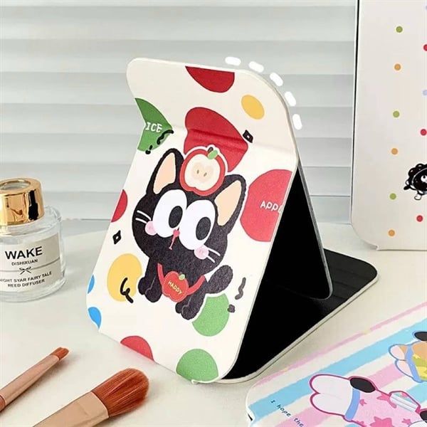  Gương gập mèo táo 
