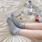 Tất The Tealife cổ ngắn sọc 